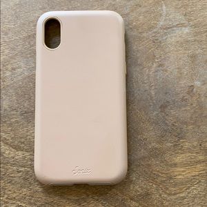 Sonix IPhone X Tan Leather Case